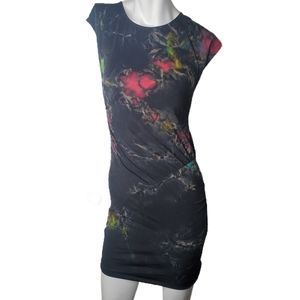 Backstage cap sleeve dress